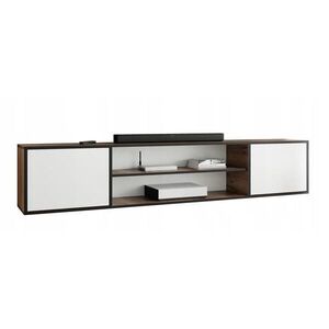 Kier Furniture TV STOLOK EDI 4 Dub Craft Gold / Biela – 2-dverový vyobraziť