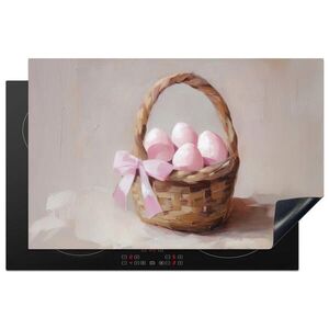 MuchoWow KRYT NA SPORÁK Košík - vajcia - ružový 81.6x52.7 cm vyobraziť