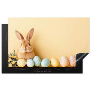 MuchoWow KRYT NA SPORÁK Vajíčka - králik - pastelové odtiene 85x52 cm vyobraziť