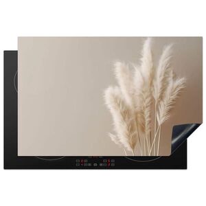 MuchoWow KRYT NA SPORÁK Pampová tráva - Plumy - Pastelové - Biele 81.2x52 cm vyobraziť
