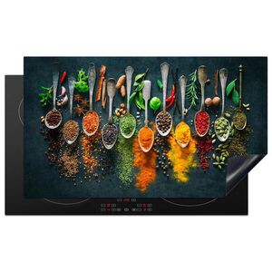 MuchoWow KRYT NA SPORÁK Bylinky - korenie - lyžičky 91.6x52.7 cm vyobraziť