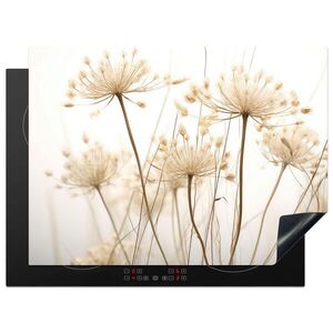 MuchoWow KRYT NA SPORÁK Kvety - biela - slnečné svetlo 70x52 cm vyobraziť