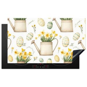 MuchoWow KRYT NA SPORÁK Kanva na zalievanie - Kvety - Vajíčka 91.6x52.7 cm vyobraziť