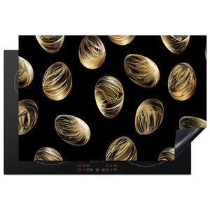 MuchoWow KRYT NA SPORÁK Vajíčka - zlaté - vzor 76x51.5 cm vyobraziť