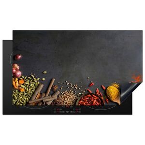 MuchoWow KRYT NA SPORÁK Bylinky - Potraviny - Korenie - Čierne - Paprika - Škorica 91.2x52 cm vyobraziť