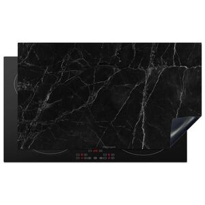 MuchoWow KRYT NA SPORÁK Čierna - mramor 90x52 cm vyobraziť
