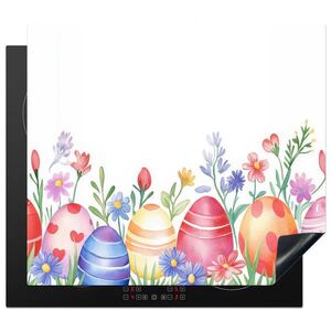 MuchoWow KRYT NA SPORÁK Kvetinová záhrada - Farebné - Vajíčka 57.6x51.6 cm vyobraziť