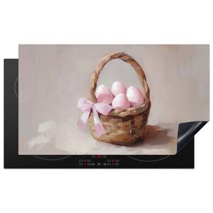 MuchoWow KRYT NA SPORÁK Košík - vajcia - ružový 91.6x52.7 cm vyobraziť