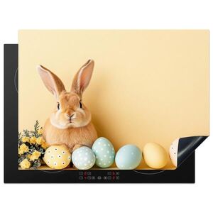 MuchoWow KRYT NA SPORÁK Vajíčka - králik - pastelové odtiene 71x52 cm vyobraziť