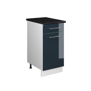 Vicco SPODNÁ SKRINKA PRE DREZ/VARNÚ DOSKU Fame-Line, Tmavo modrá vysoký lesk/biely, 40 cm, AP Antracit vyobraziť