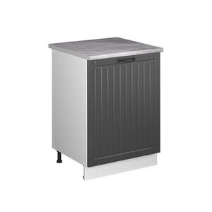 Vicco SPODNÁ SKRINKA POD DREZ Fame-Line, Tmavo-sivá/biely, 60 cm vyobraziť