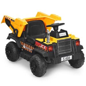 COSTWAY TRAKTOR 12V detský žltý vyobraziť