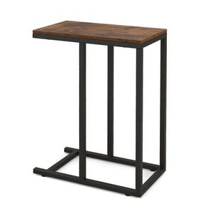 COSTWAY ODKLADAČ 64 cm hnedý vyobraziť