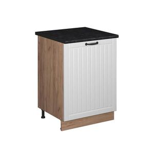 Vicco KUCHYNSKÁ SPODNÁ SKRINKA Fame-Line, Biely vidiecky dom/Dub Goldkraft, 60 cm 1 dvere s pracovnou doskou vyobraziť