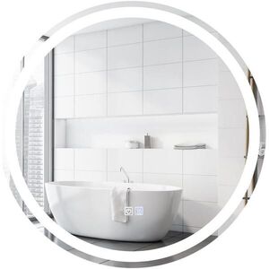 COSTWAY LED ZRKADLO s reguláciou jasu, strieborné vyobraziť