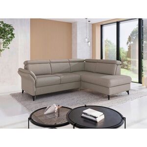 Sit & More ROHOVÁ SEDAČKA, textil, taupe vyobraziť