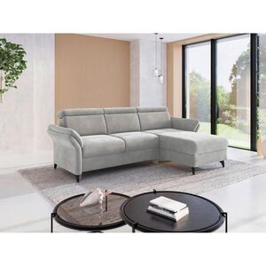 Sit & More ROHOVÁ SEDAČKA, textil, strieborná vyobraziť