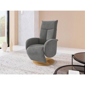 Sit & More RELAXAČNÉ KRESLO, textil, sivá vyobraziť