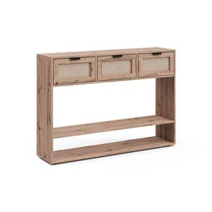 Vicco KONZOLOVÝ STOLÍK Elven, dub, 120 x 85 cm s 3 zásuvkami vyobraziť