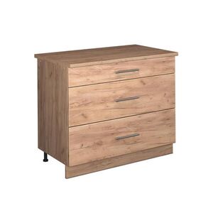 Vicco KUCHYNSKÁ SPODNÁ SKRINKA Fame-Line, Dub Goldkraft/Dub Goldkraft, 100 cm, AP Oak vyobraziť
