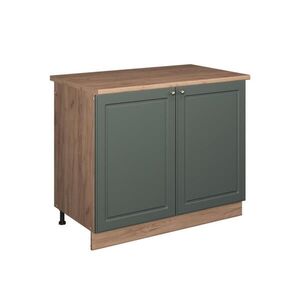 Vicco SPODNÁ SKRINKA POD DREZ Fame-Line, Zelený a zlatý vidiecky dom/Dub Goldkraft, 100 cm, AP Oak vyobraziť