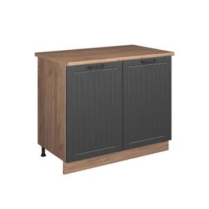 Vicco SPODNÁ SKRINKA POD DREZ Fame-Line, Tmavo-sivá/Dub Goldkraft, 100 cm, AP Oak vyobraziť
