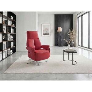Sit & More RELAXAČNÉ KRESLO, koža, červená vyobraziť