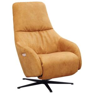 Chilliano RELAXAČNÉ KRESLO, textil, kari žltá vyobraziť