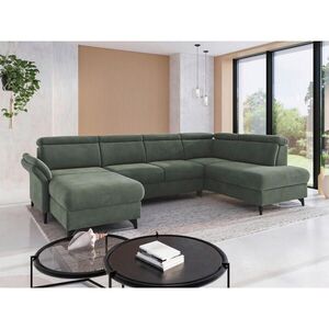 Sit & More SEDACIA SÚPRAVA, textil, tmavozelená vyobraziť
