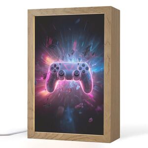 OnlyWow NOČNÁ LAMPA Ovládač - Neon - Explózia - Abstraktné 20x30 cm vyobraziť