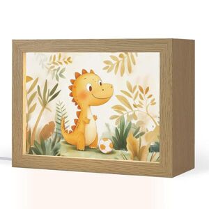 OnlyWow NOČNÁ LAMPA Dino - Futbal - Orange 20x15 cm vyobraziť