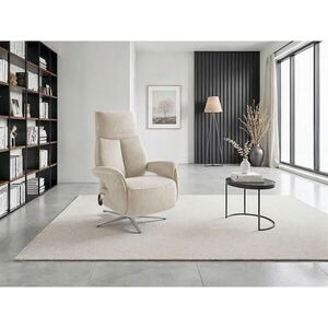 Sit & More RELAXAČNÉ KRESLO, textil, strieborná vyobraziť