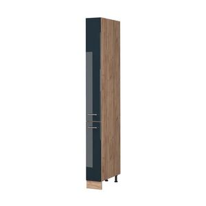 Vicco LEKÁRENSKÁ SKRINKA Fame-Line, Tmavo modrá vysoký lesk/Dub Goldkraft, 20 cm vyobraziť