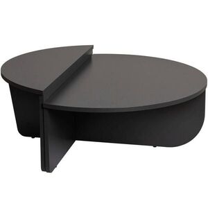 MID.YOU KONFERENČNÝ STOLÍK, antracitová, kompozitné drevo, 90/60/30 cm vyobraziť