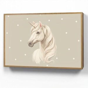 OnlyWow NOČNÁ LAMPA Jednorožec - biely - bodky 100x70 cm vyobraziť