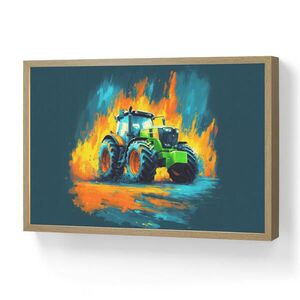 OnlyWow NOČNÁ LAMPA Abstrakt - Traktor - zelený 60x40 cm vyobraziť