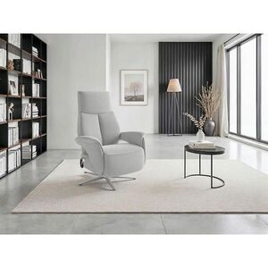 Sit & More RELAXAČNÉ KRESLO, textil, strieborná vyobraziť