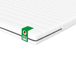 Schlaftroll TOPPER NA MATRAC 200x200 cm – studená pena – výška 5 cm – ergonomické odľahčenie tlaku – snímateľný prateľný poťah vyobraziť