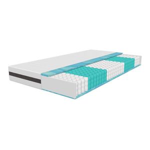 Schlaftroll MATRAC 140x200 cm – taštičkové pružiny H3 – 7-zónový ortopedický matrac – výška 24 cm – snímateľný prateľný poťah vyobraziť