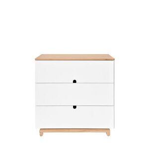 RAUMHIRSCH FURNITURE DETSKÁ KOMODA Nomi – rustikálna elegancia a funkčnosť, biela vyobraziť