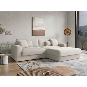 Sit & More ROHOVÁ SEDAČKA, textil, slonovinová vyobraziť