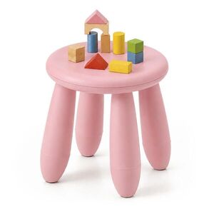 Relaxdays STOLIČKA Ružová plast 26 cm vyobraziť