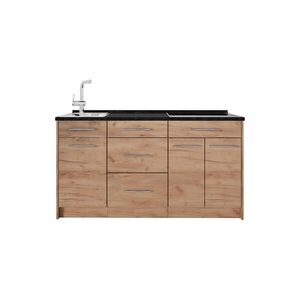 Vicco KUCHYNSKÝ BLOK Fame-Line, Dub Goldkraft, 150 cm, AP Antracit vyobraziť