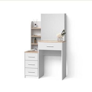 Livinity® TOALETNÝ STOLÍK Loreta Biela/Sonoma 80 cm vyobraziť
