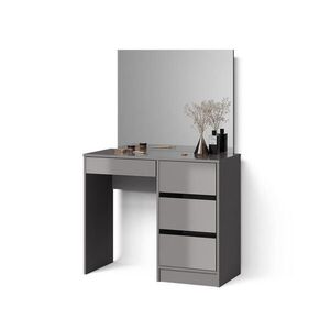 Livinity® TOALETNÝ STOLÍK Imola Šedá 90 cm so zrkadlom vyobraziť