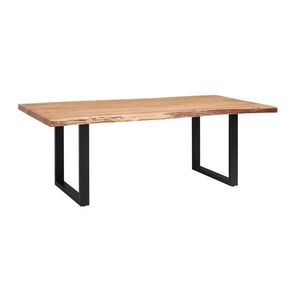 P & B JEDÁLENSKÝ STÔL, akácia, čierna, farba akácie, 220/100/76 cm vyobraziť