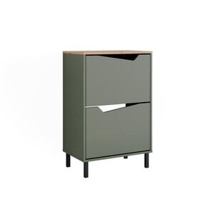 Vicco SKLÁPAČ TOPÁNOK Marelle Zelená/umelecká 60 x 91.6 cm s 2 priehradkami vyobraziť
