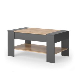 Vicco KONFERENČNÝ STOLÍK August Goldkraft dub/antracit 99.6 x 58.8 cm so zásuvkou vyobraziť