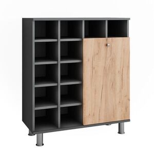 Vicco SKRIŇA NA BIELIZEŇ Fynn Antracit/zlatý dub 78.4 x 91.6 cm vyobraziť