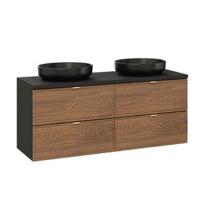 Petits-meubles DVOJITÉ UMÝVADLO 120.2cm Elena Drevo a čierna farba vyobraziť